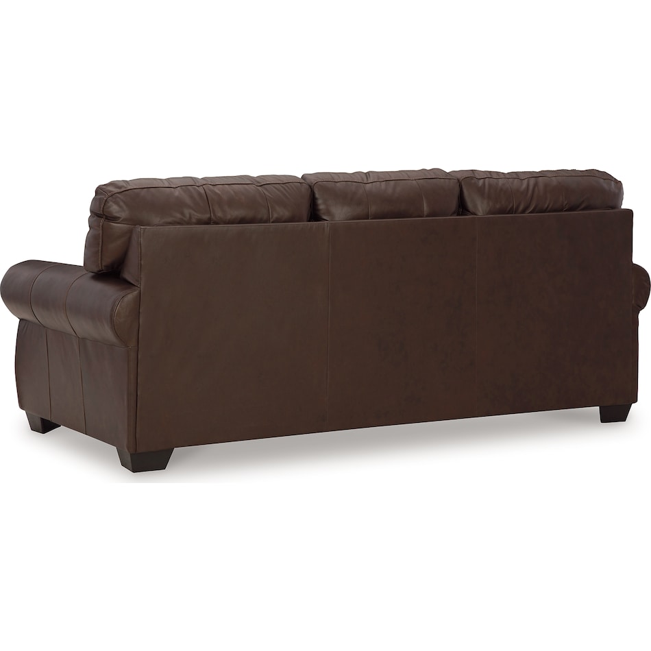 colleton dark brown leather sofa   