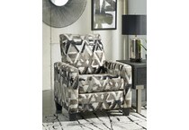 colleyville white recliner   