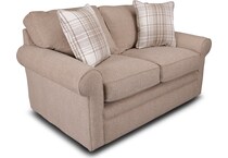 collins bisque loveseat   