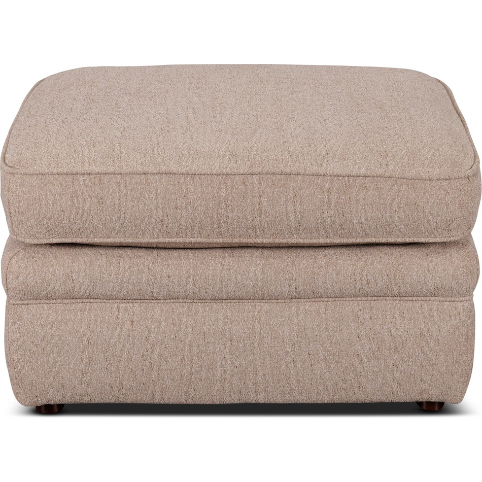 collins bisque ottoman   