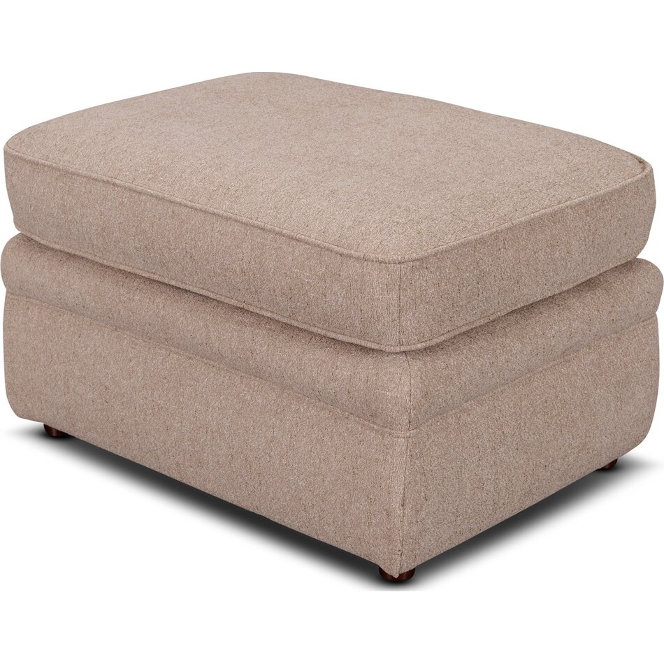 collins bisque ottoman   