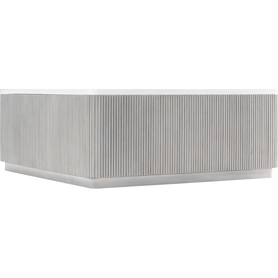 colonnade faux stone cocktail table   