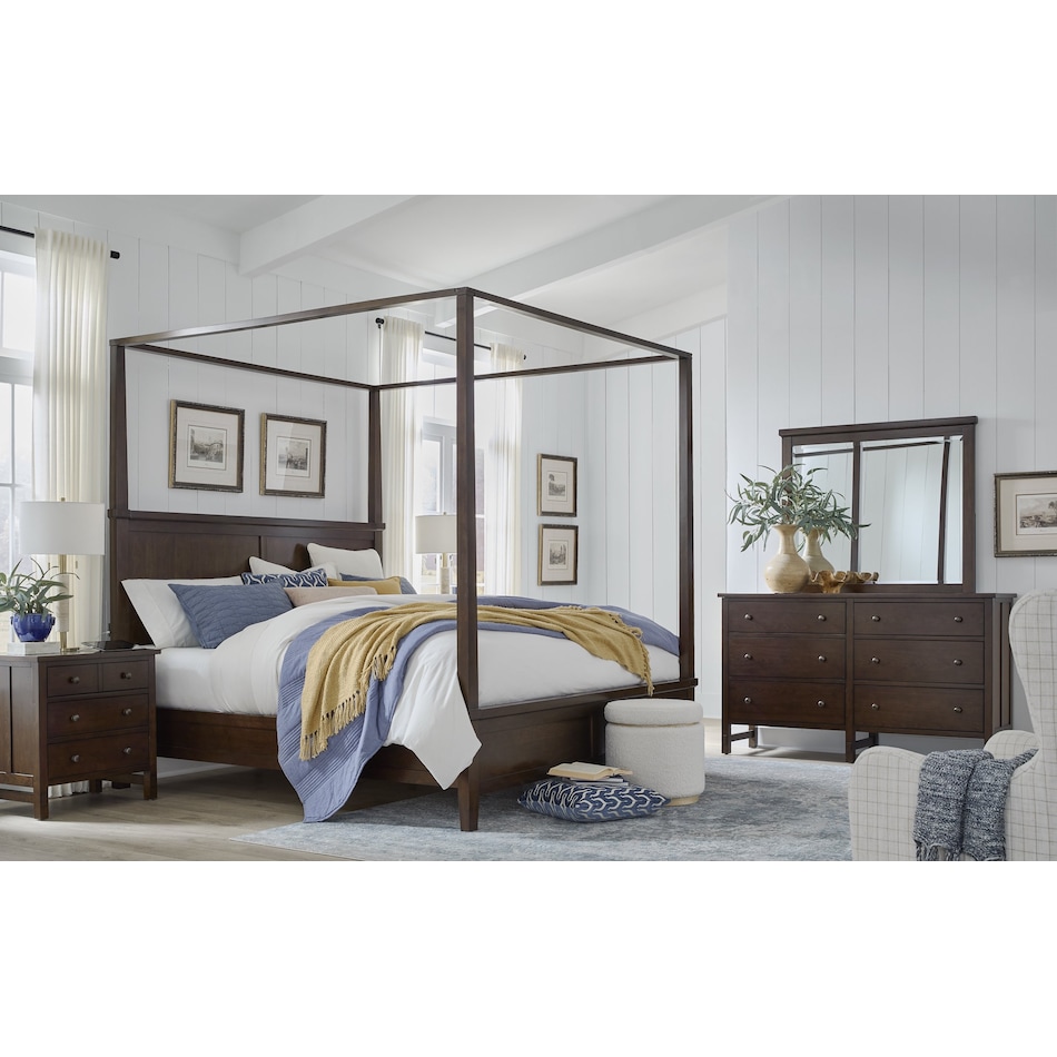 colson brown dresser   