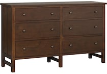 colson cherry dresser   