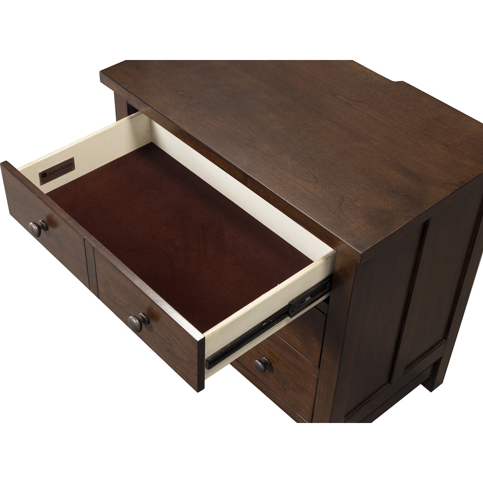 colson cherry nightstand   