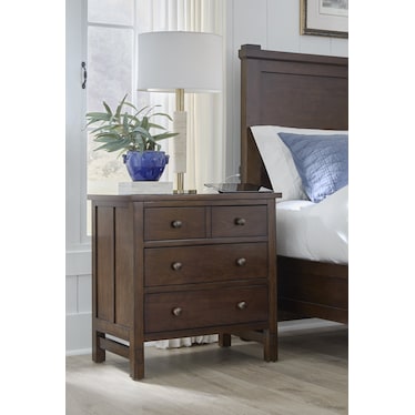 COLSON 3 DRAWER NIGHTSTAND