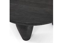 colt dark totem cocktail table   