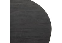 colt dark totem cocktail table   