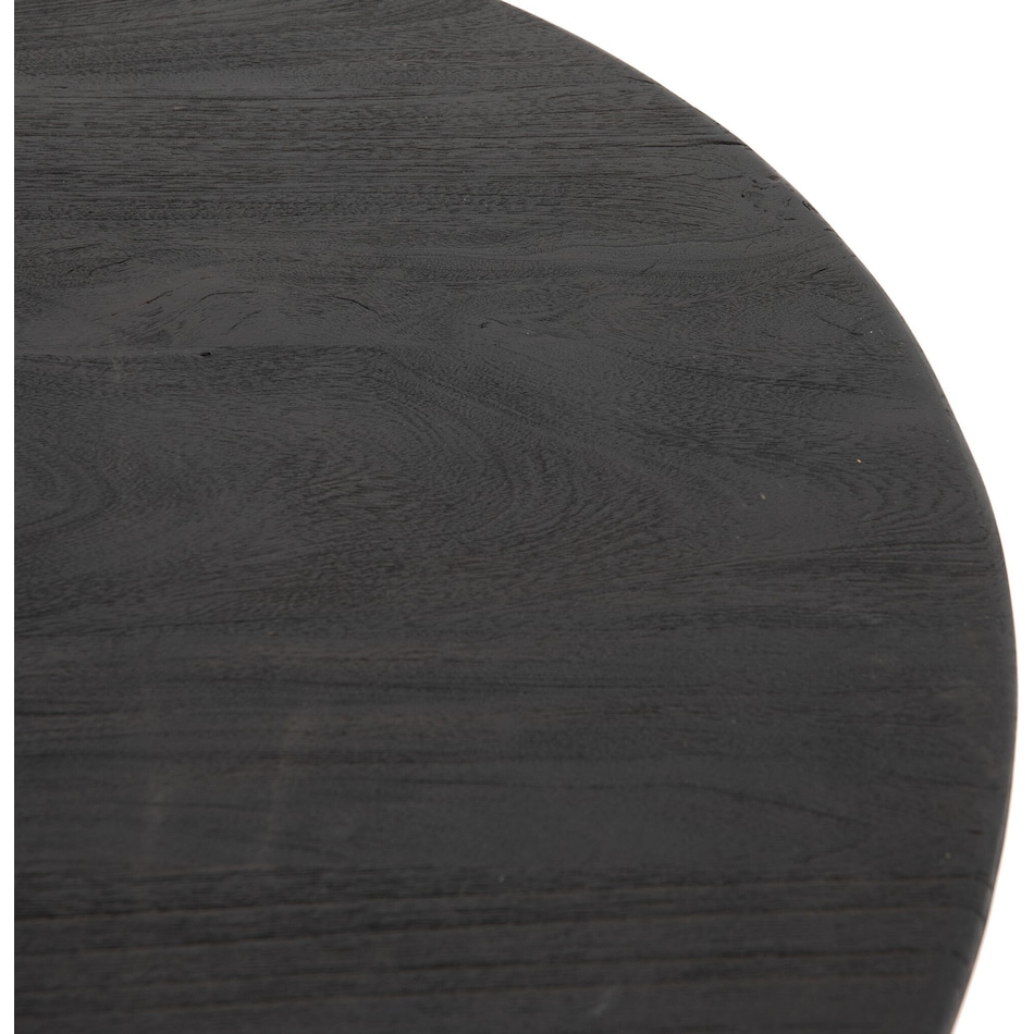 colt dark totem cocktail table   