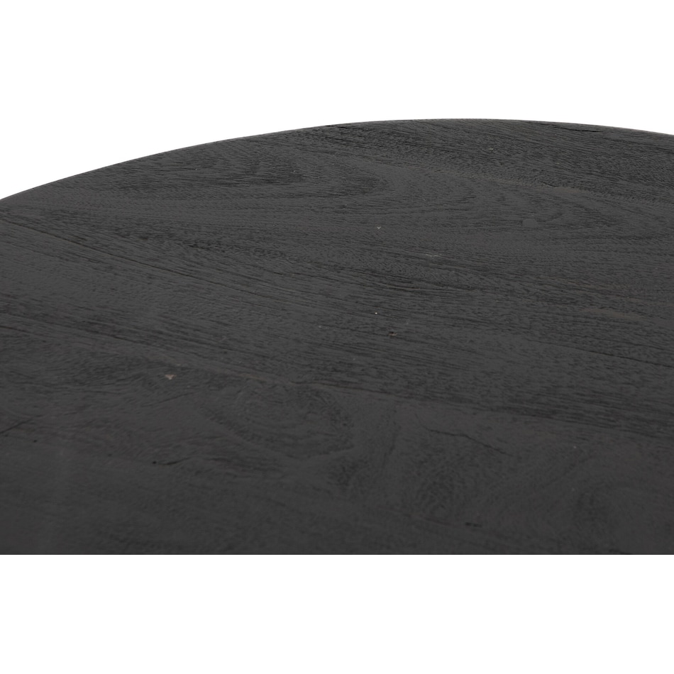 colt dark totem cocktail table   