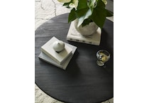 colt dark totem cocktail table   