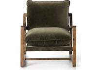 colt surrey olive toasted umber accent chair   