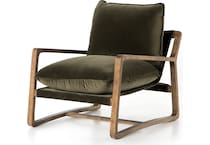 colt surrey olive toasted umber accent chair   