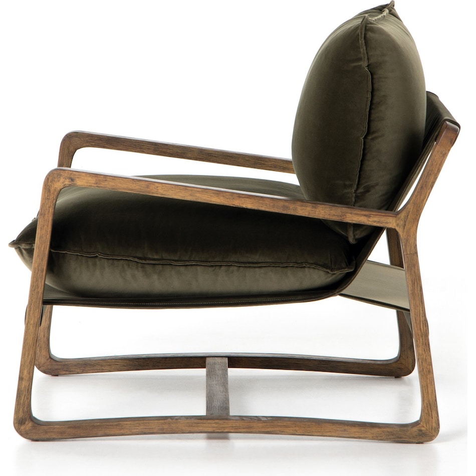colt surrey olive toasted umber accent chair   