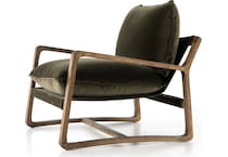 colt surrey olive toasted umber accent chair   