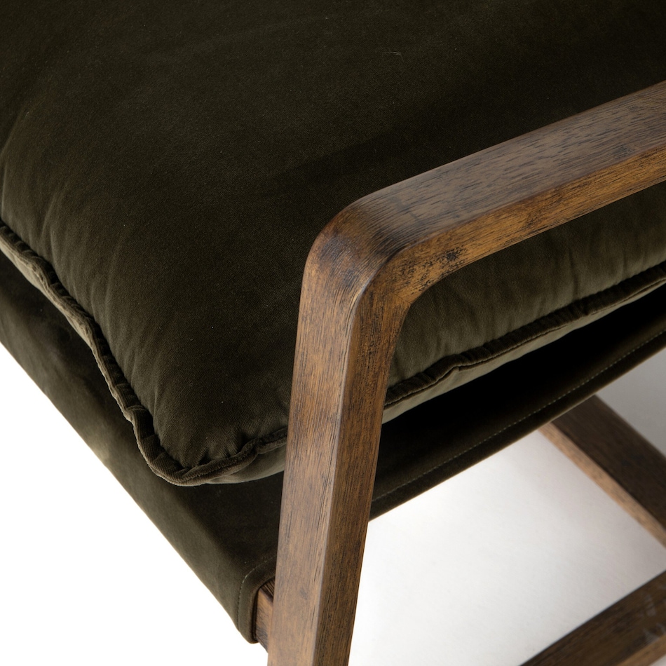 colt surrey olive toasted umber accent chair   