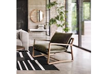 colt surrey olive toasted umber accent chair   