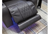 composer gray power rocker recliner   