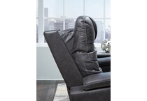 composer gray power rocker recliner   