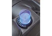 composer gray power rocker recliner   