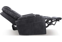 composer gray power rocker recliner   