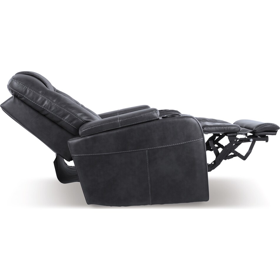composer gray power rocker recliner   