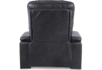 composer gray power rocker recliner   