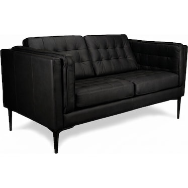 CONNER LEATHER LOVESEAT