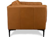 conner brown leather chair   