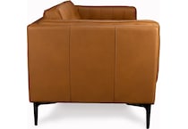 conner leather loveseat   