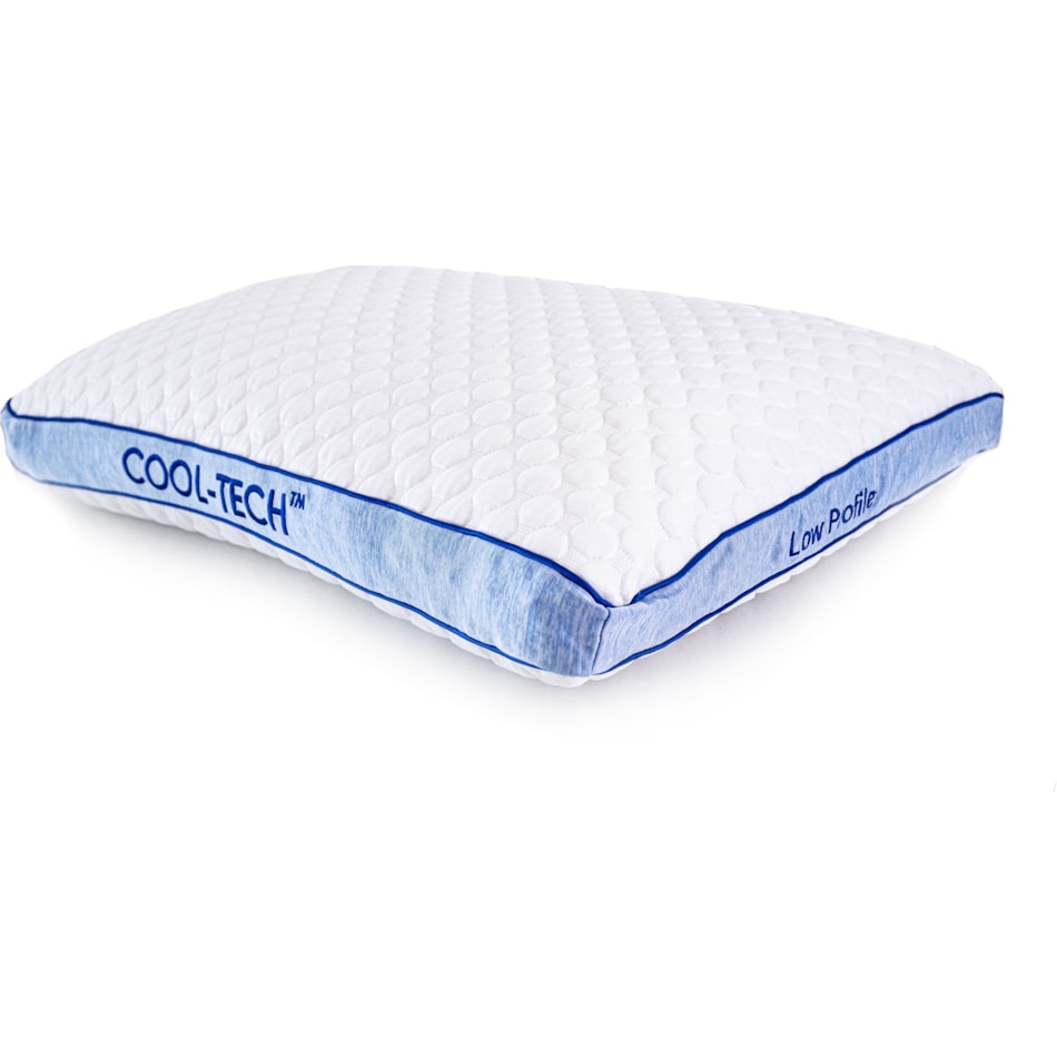 cool tech lo pillow white blue pillow   