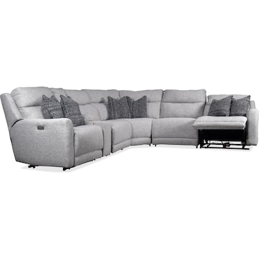 CORDELL 6-PC RECLINING SECTIONAL