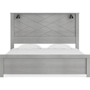 COTTONBURG KING PANEL BED