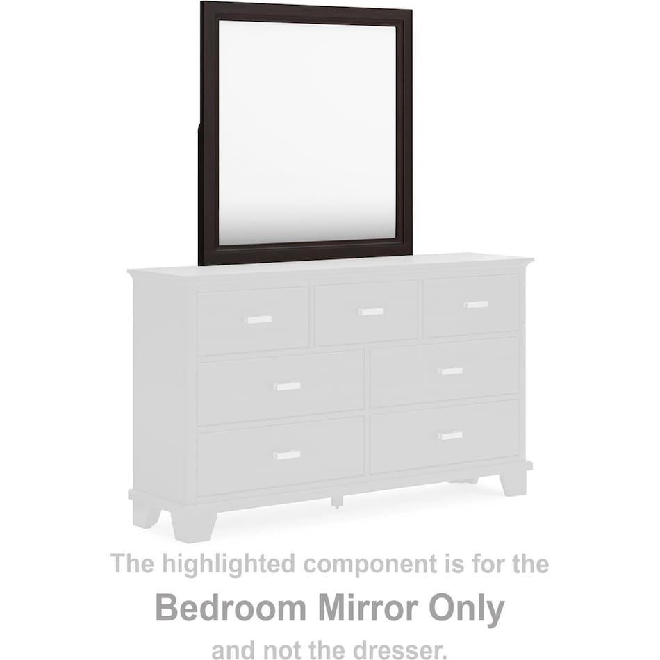 covetown brown mirror   