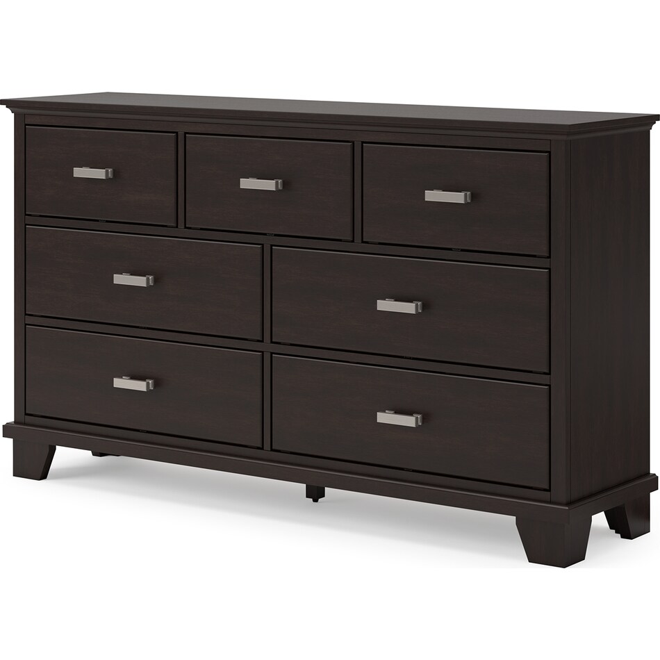 Covetown Dresser - Dark Brown Covetown Dresser - Dark Brown