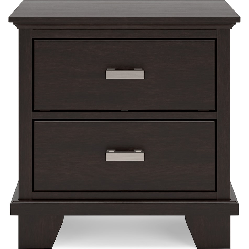 Covetown Nightstand - Dark Brown Covetown Nightstand - Dark Brown