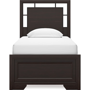 COVETOWN TWIN PANEL BED