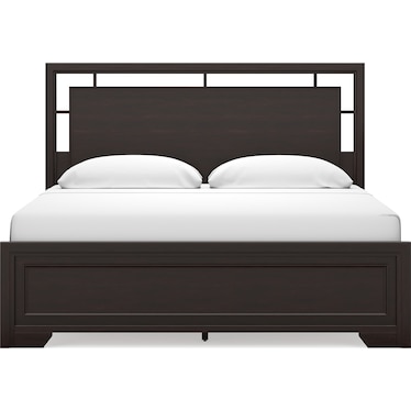 COVETOWN PANEL BED