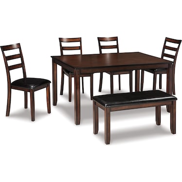 COVIAR 6-PC DINING SET