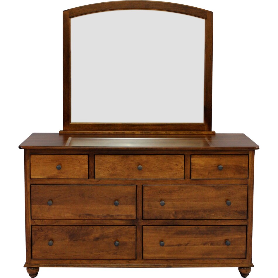 covington chestnut mirror   