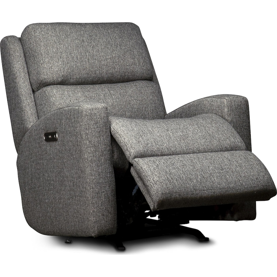 cressida grey power rocker recliner   