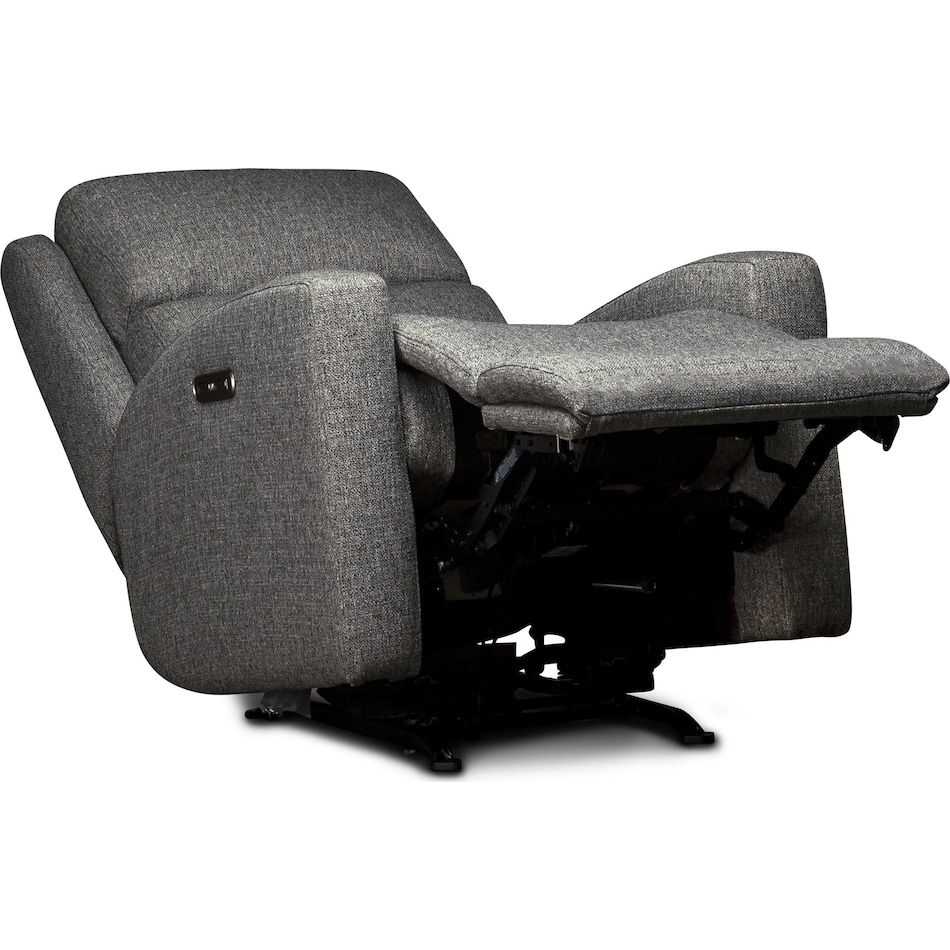 cressida grey power rocker recliner   