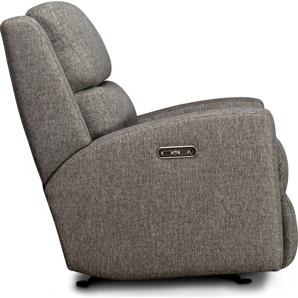 cressida grey power rocker recliner   