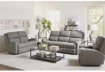 cressida grey power rocker recliner   