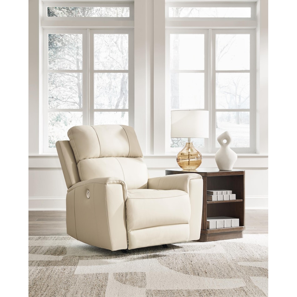 dahlmoore power leather recliner   