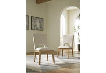 dakmore linen side chair   