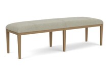 dakota pale oak bench   