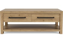 dakota pale oak cocktail table   