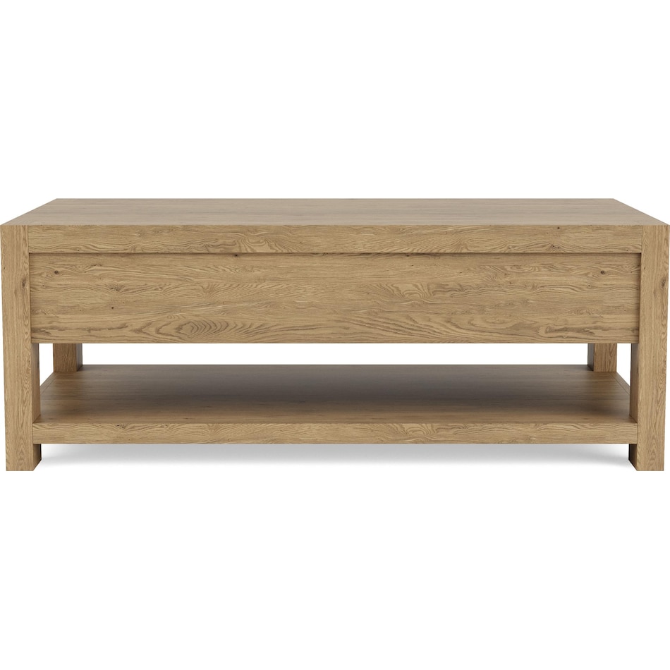 dakota pale oak cocktail table   