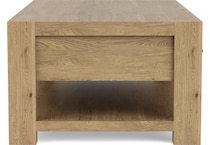 dakota pale oak cocktail table   